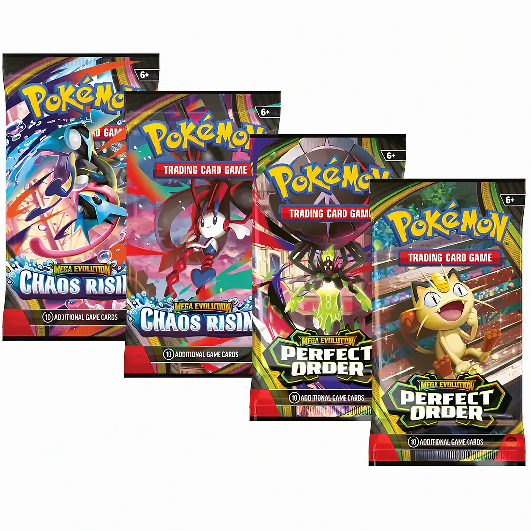 Cartas Pokémon TCG Mega Evolution – Pack 2 Mega Moonlit Tin Inglés | Cartas Pokémon Originales 3