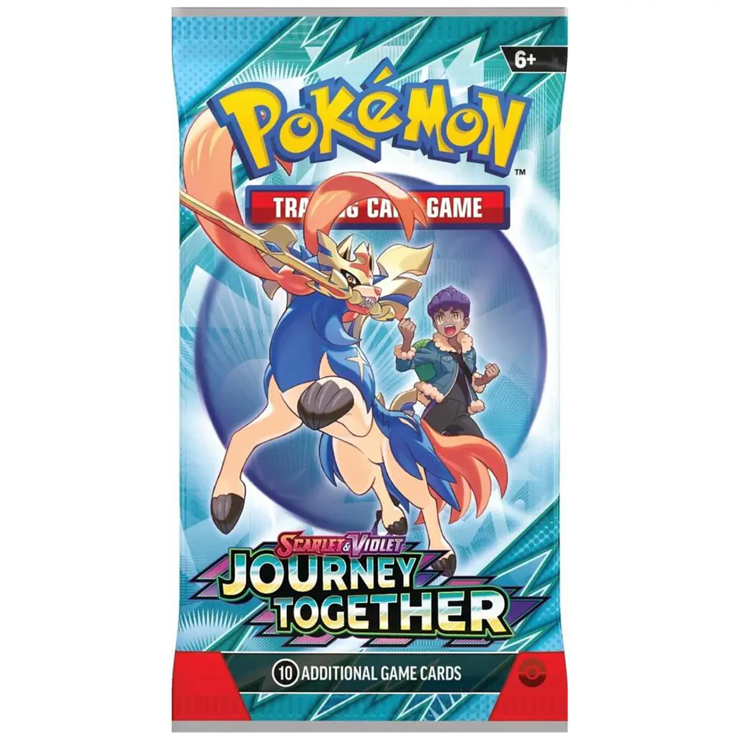 Pokémon TCG: Journey Together – Booster (1 sobre de 10 cartas  Inglés) 1