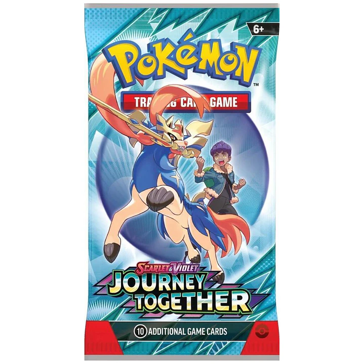 Pokémon TCG: Journey Together – Booster (1 sobre de 10 cartas  Inglés) 1