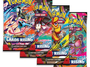 Cartas Pokémon TCG Mega Evolution – Chaos Rising Chaos Rising Booster Inglés o Español LatAm | Cartas Pokémon Originales Chile- COPIA
