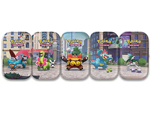 Cartas Pokémon TCG Mega Evolution –Luminose City Mini Tin  |  1 al Azar | Cartas Pokémon Originales