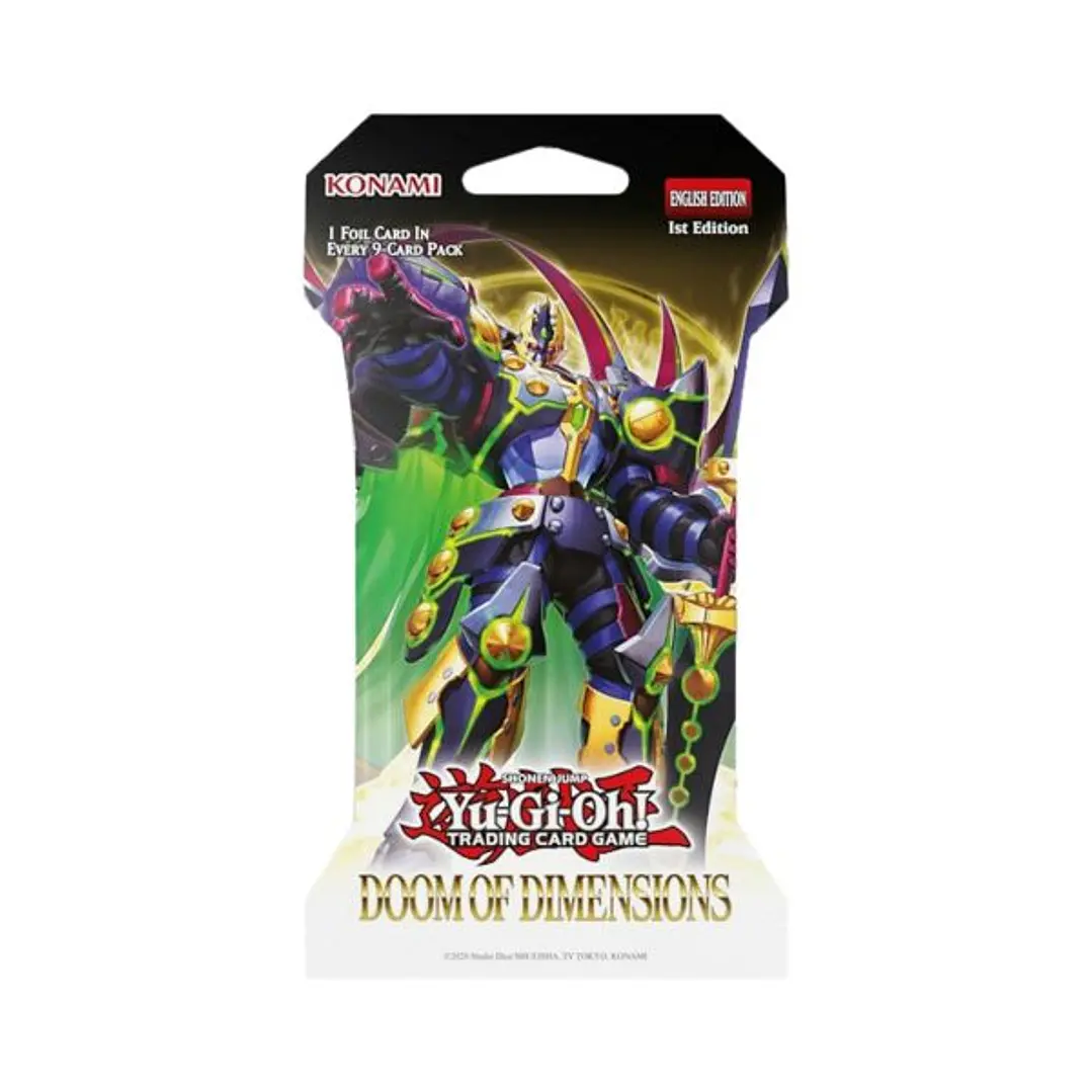 Yu-Gi-Oh! TCG: Doom of Dimensions  Inglés – 1 Sobre Suelto 1