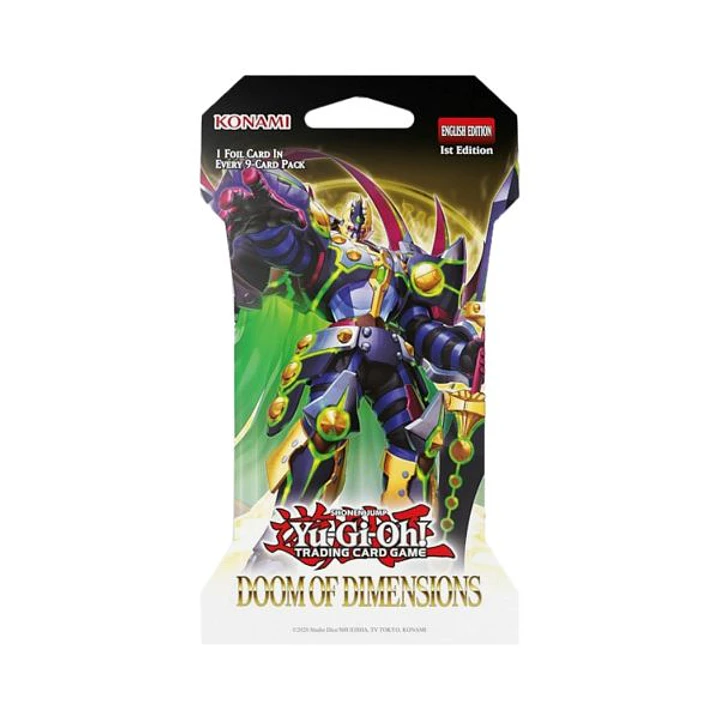 Yu-Gi-Oh! TCG: Doom of Dimensions  Inglés – 1 Sobre Suelto 1