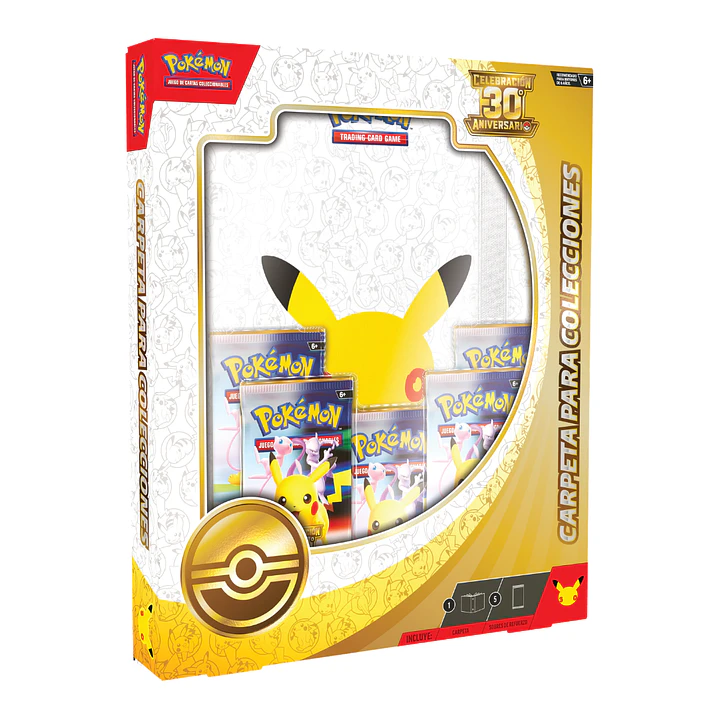 Pokémon TCG 30th Celebration Binder Collection Español | Cartas Pokémon Originales Chile PRE VENTA 2