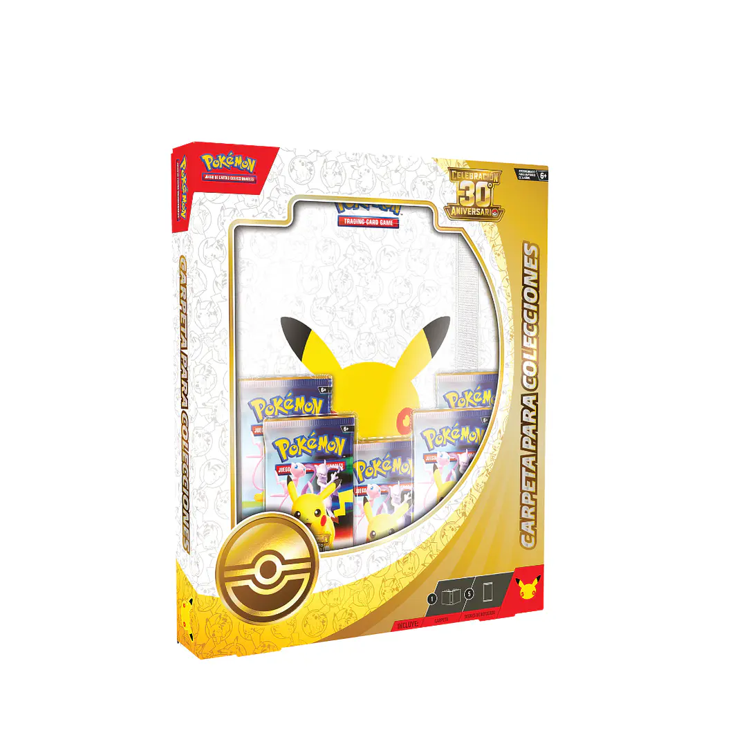 Pokémon TCG 30th Celebration Binder Collection Español | Cartas Pokémon Originales Chile PRE VENTA 1