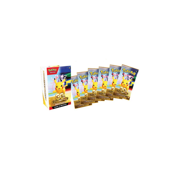 Pokémon TCG 30th Celebration Booster Bundle Español | Cartas Pokémon Originales Chile PRE VENTA 1