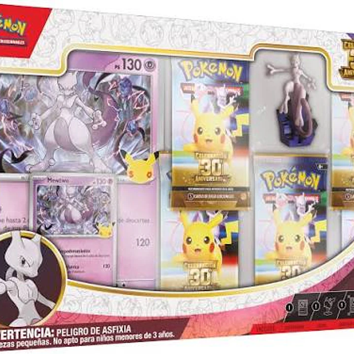 Pokémon TCG 30th Celebration Figure Collection Español | Cartas Pokémon Originales Chile PRE VENTA 2
