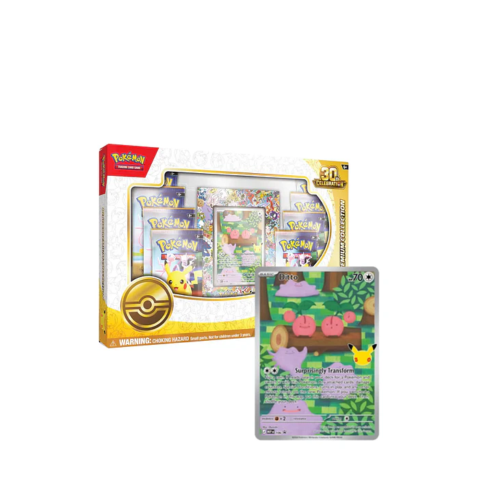 Pokémon TCG 30th Celebration Ditto Premium Collection Español | Cartas Pokémon Originales Chile PRE VENTA 1