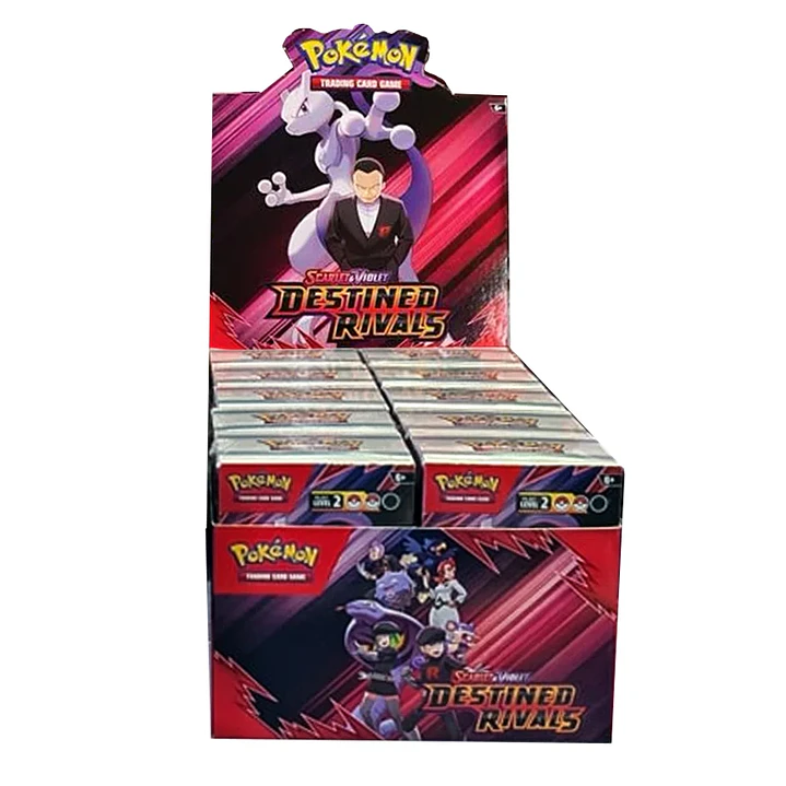 Pokémon TCG: Destined Rivals – Display Build & Battle 10 Unidades (Idioma Español) 1