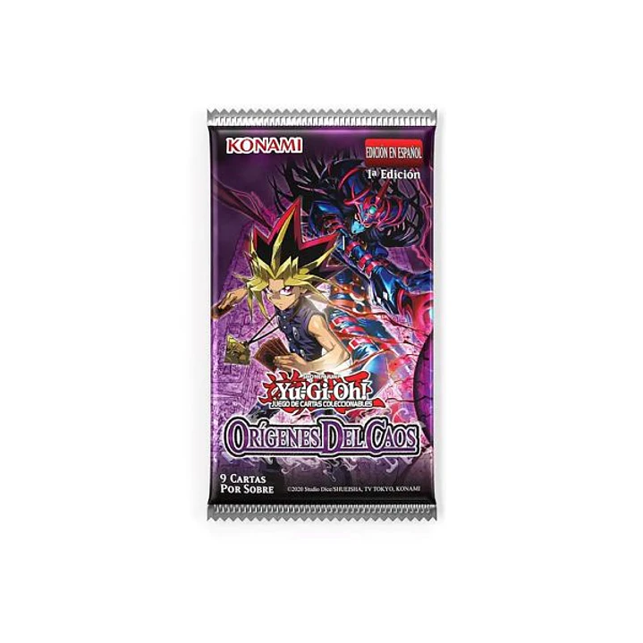 Sobre Yu-Gi-Oh! Orígenes del Caos Español | Chaos Origins Booster Pack Chile 1