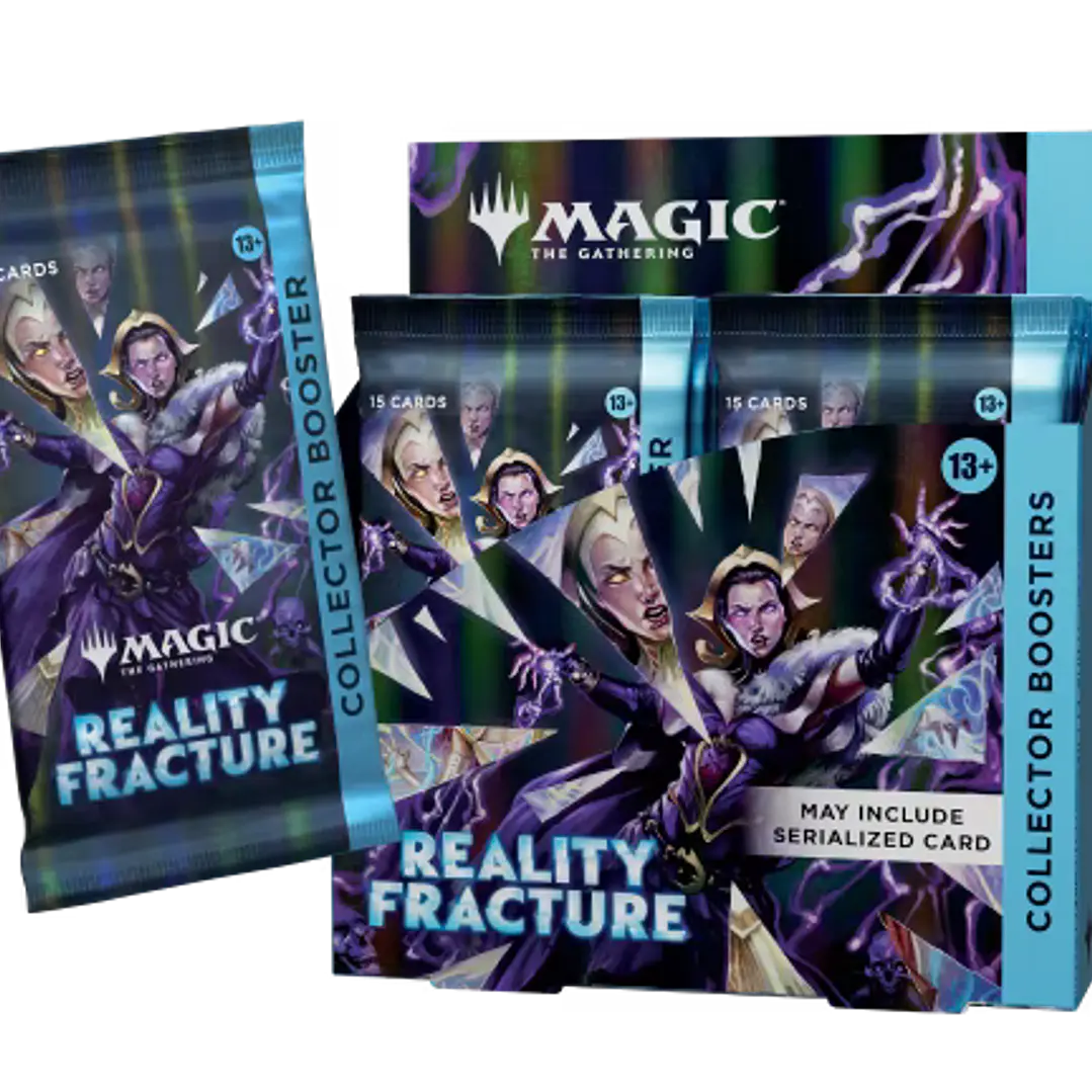 Magic: The Gathering – Reality Fracture | Collector Booster Display (12sobres) – Inglés RESERVA 1