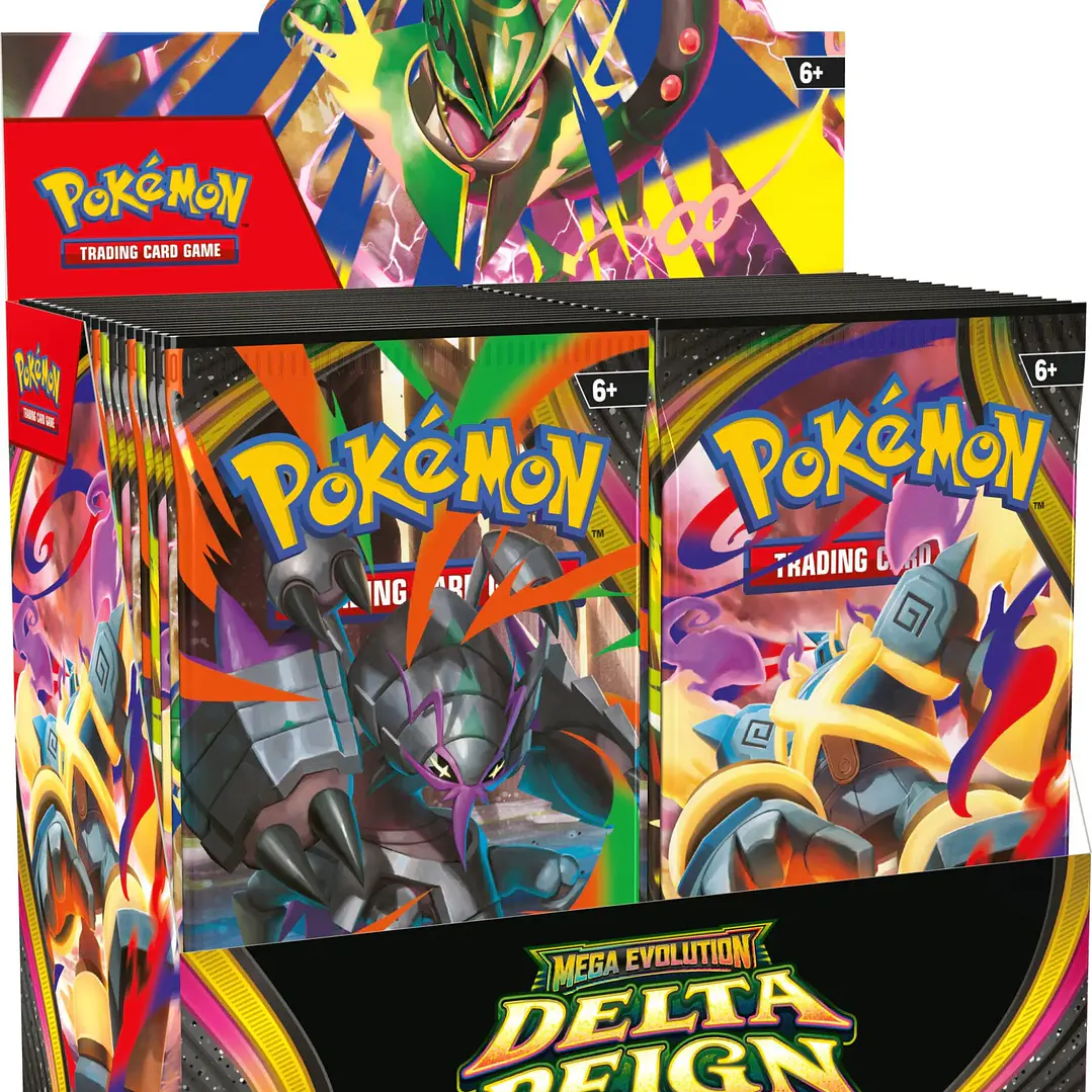 Pokémon TCG Mega Evolution – Delta Reign Booster Box | Cartas Pokémon Originales Chile PRE VENTA 1