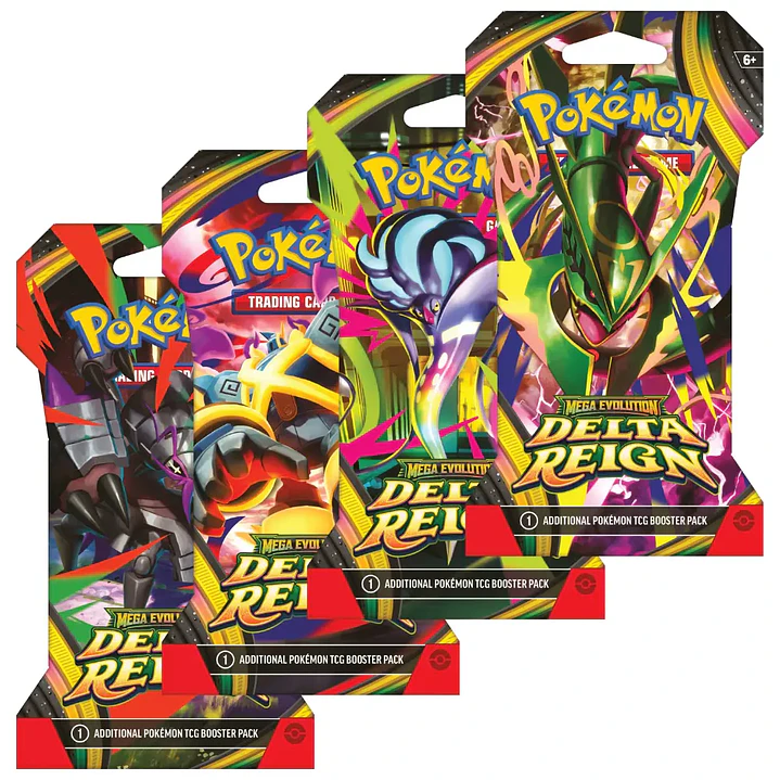 Pokémon TCG Mega Evolution – Delta Reign Build & Battle Box | Cartas Pokémon Originales Chile PRE VENTA 1