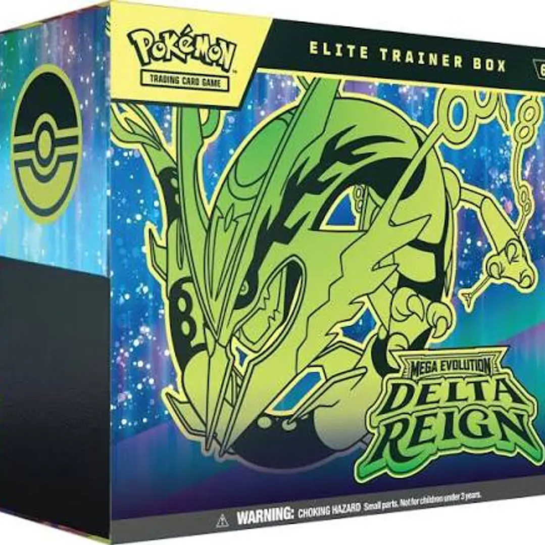 Pokémon Delta Reign Elite Trainer Box | Cartas Pokémon Originales Chile PRE VENTA 1