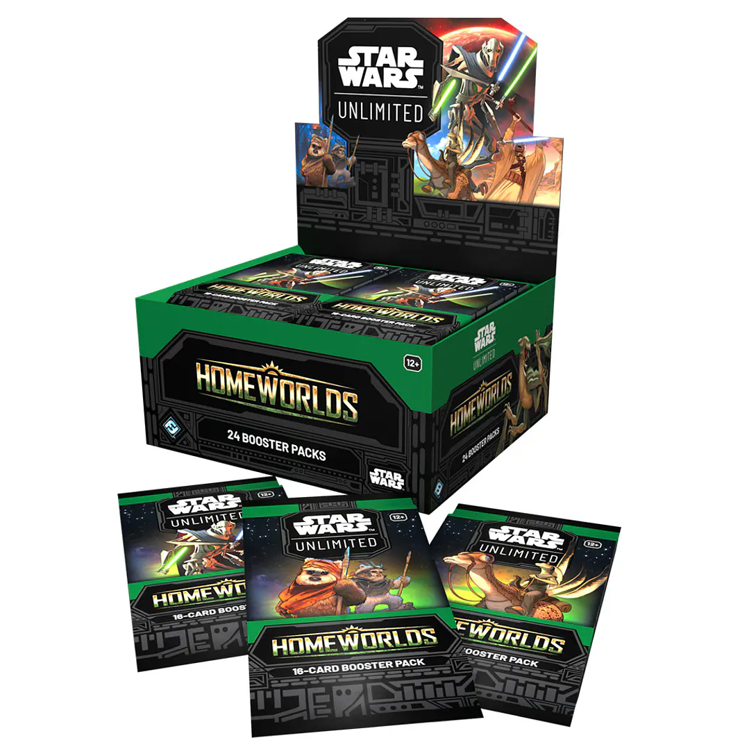 Star Wars Unlimited – Homeworlds Booster Display Inglés | Star Wars TCG Chile 1