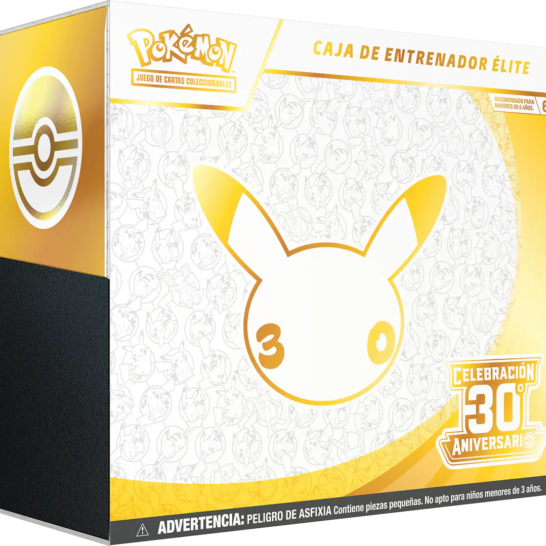 Pokémon TCG 30th Celebration Elite Trainer Box Pack 10 Unidades Inglés | Cartas Pokémon Originales Chile PRE VENTA  2