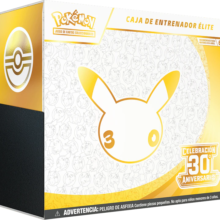 Pokémon TCG 30th Celebration Elite Trainer Box Pack 10 Unidades Inglés | Cartas Pokémon Originales Chile PRE VENTA  2