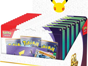 Pokémon TCG 30th Celebration Tech Sticker Collection – Pack de 12 Unidades | Cartas Pokémon Originales Chile PRE VENTA