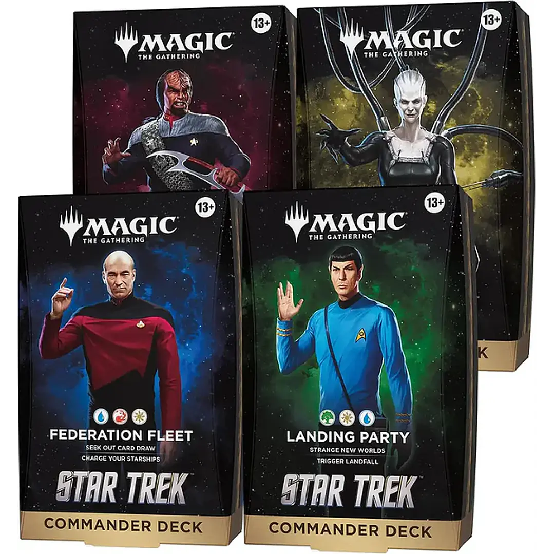 Magic: The Gathering – Star Trek | Commander Deck Inglés – Preventa Chile 1