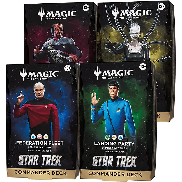 Magic: The Gathering – Star Trek | Commander Deck Inglés – Preventa Chile 1