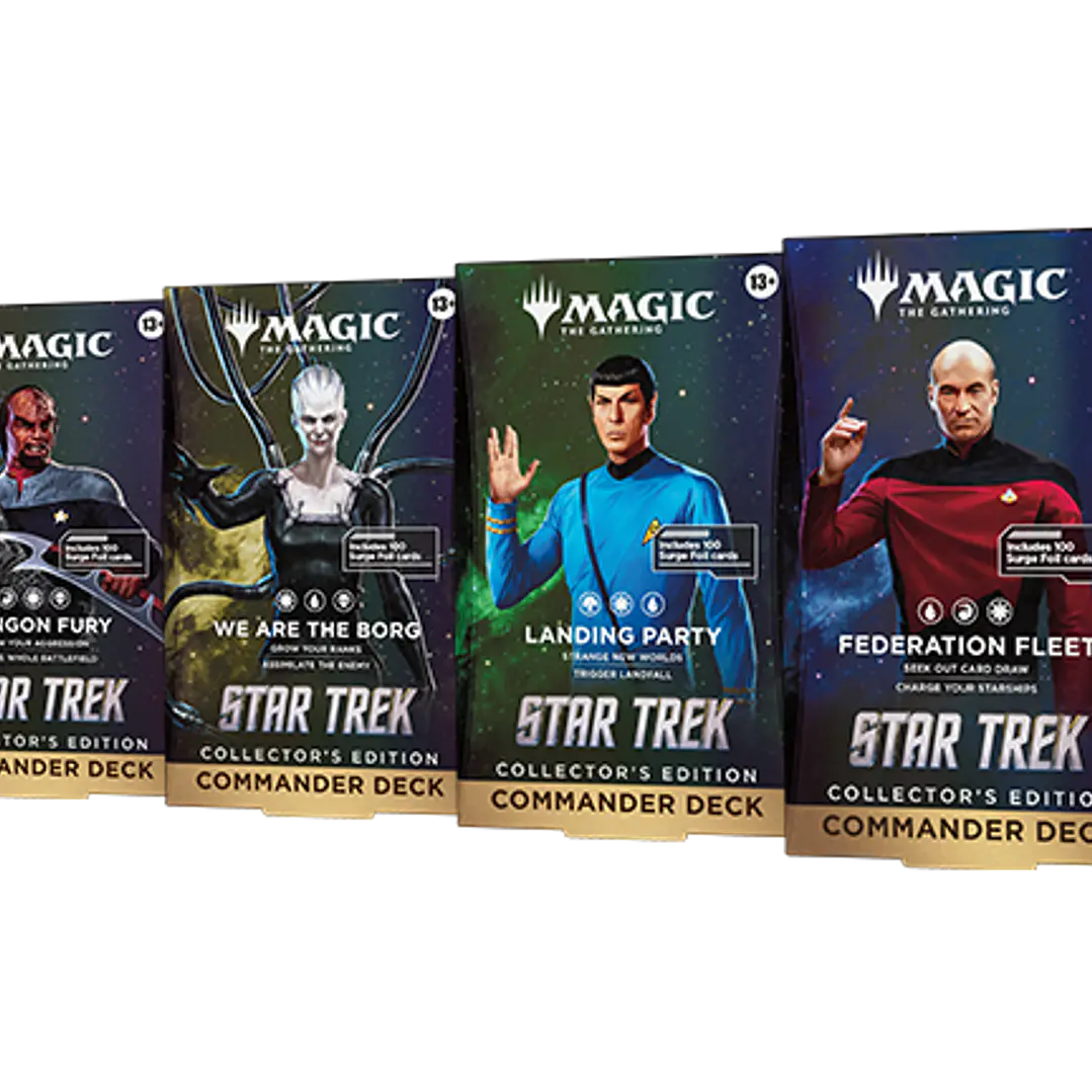 Magic: The Gathering – Star Trek | Commander Deck Inglés – Preventa Chile 6