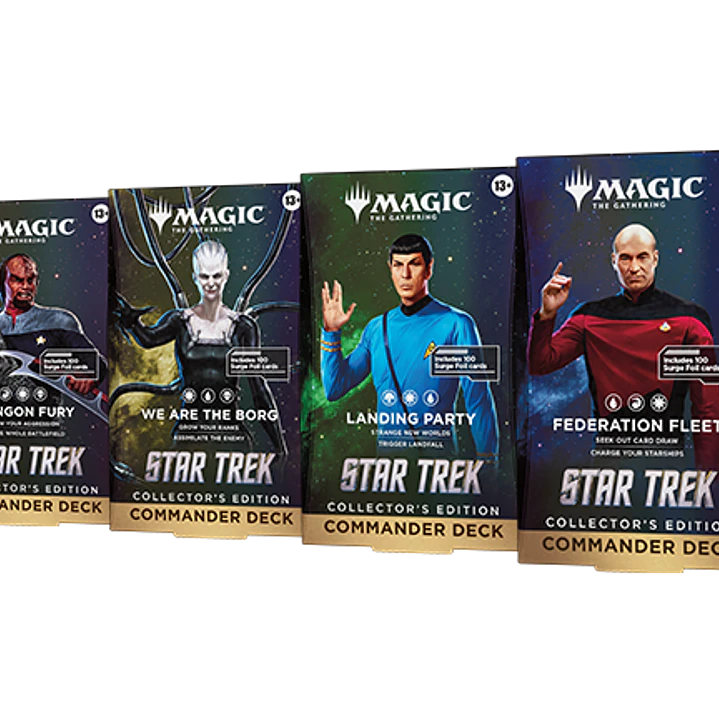 Magic: The Gathering – Star Trek | Commander Deck Inglés – Preventa Chile 6
