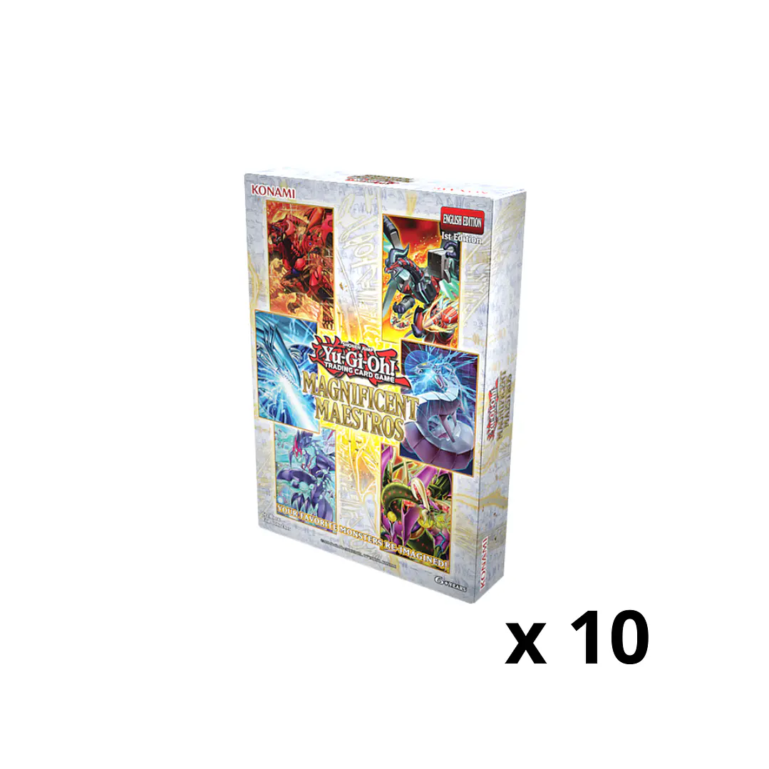 Yu-Gi-Oh! Magnificent Maestros Inglés | Pack de 5 Cajas Originales | Cartas Yu-Gi-Oh! Chile Pre Venta 1