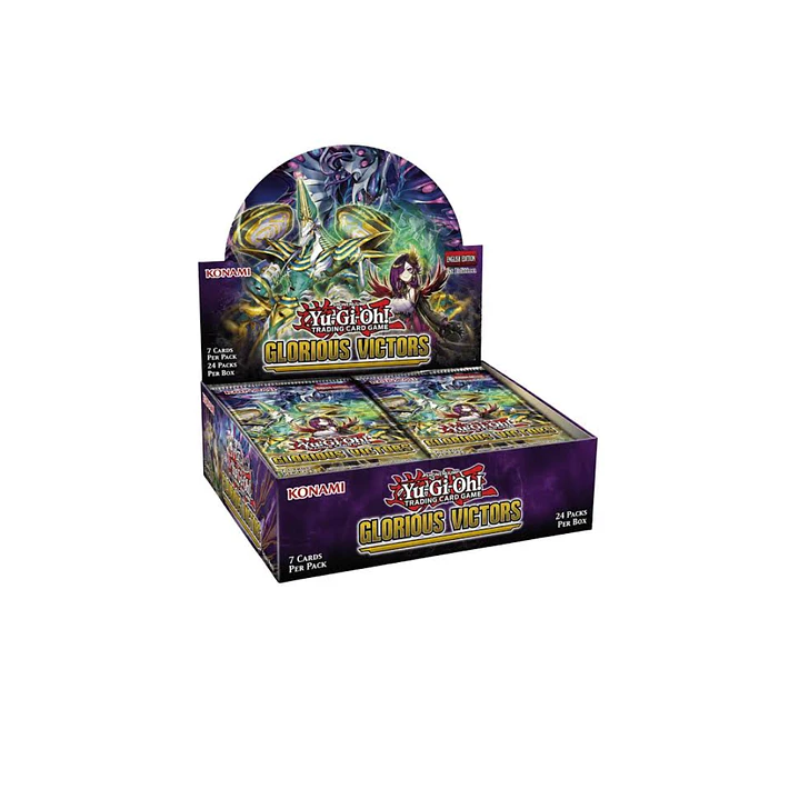 Yu-Gi-Oh! Glorious Victors Booster Box 24 Sobres Inglés | Preventa Chile 1