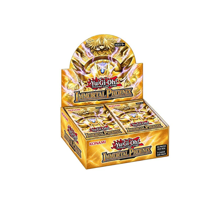 Yu-Gi-Oh! Immortal Phoenix Booster Box 24 Sobres Inglés | Preventa Chile 1