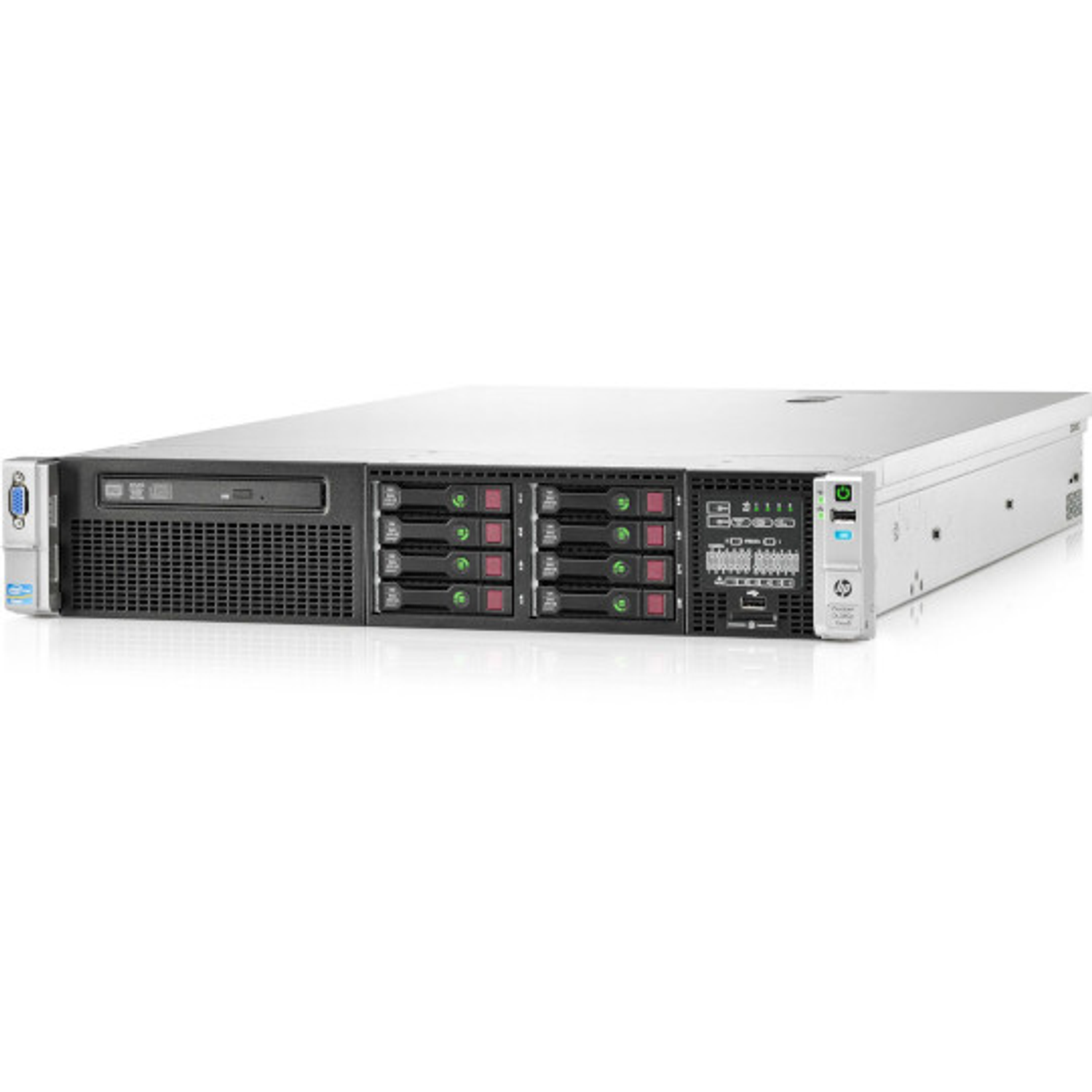 HP DL380p Gen 8 | 2x 8 Cores / 16 Threads | 96GB | 2x 1.2TB-SAS-SFF 1