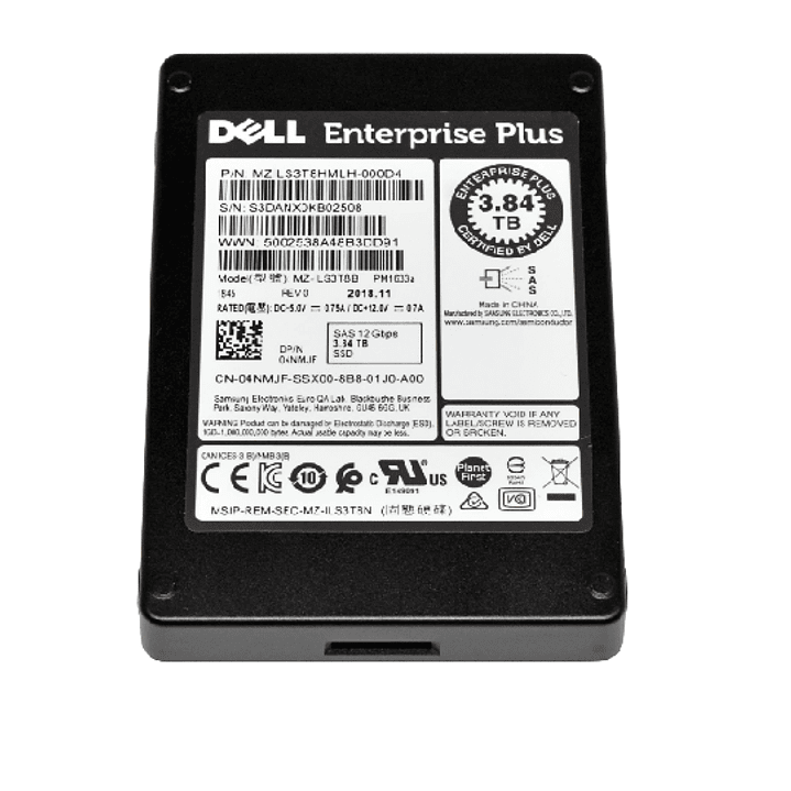 Dell 3.84TB SSD SAS 1
