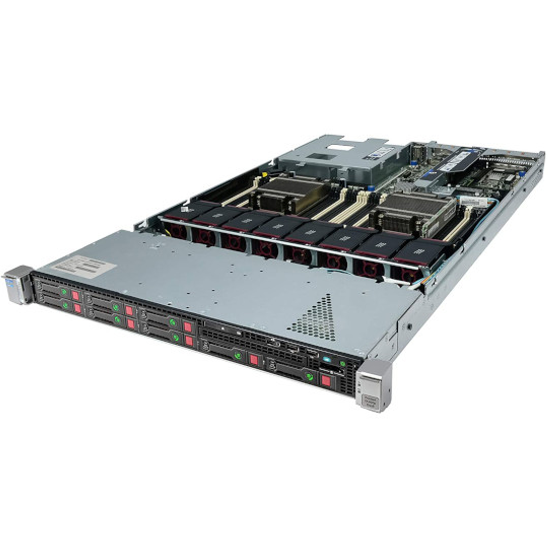 HP DL360p Gen 8 | 2x 12 Cores / 24 Threads | 192GB | 4x 960GB SATA SSD 1