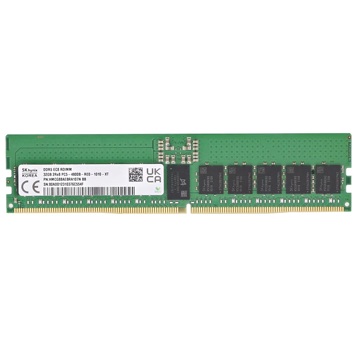 SK Hynix 32GB 2Rx8 PC5-4800B 1