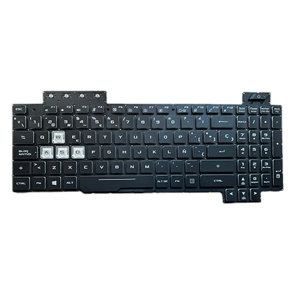 Teclado Asus FX505 FX505G INSTALADO 1
