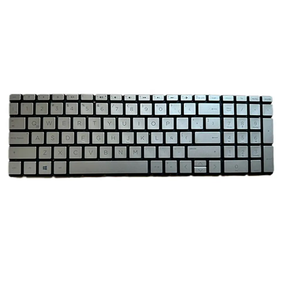 Teclado HP 15-CW Plateado INSTALADO 1