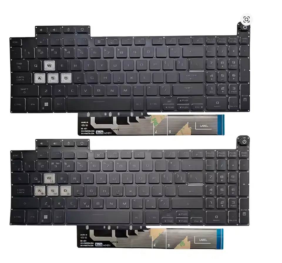 Teclado para ASUS FX507 INSTALADO 1