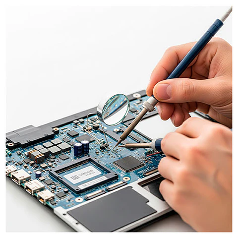 Reparación de notebook (micro soldadura)