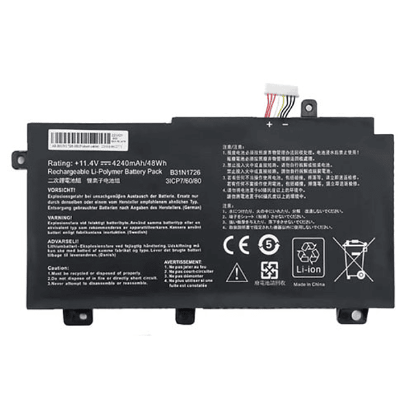 Batería Asus TUF FX504 B31N1726 INSTALADA