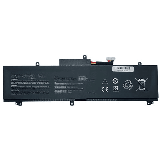 Batería Asus ROG ZEPHYRUS GU502G C41N1837 INSTALADA
