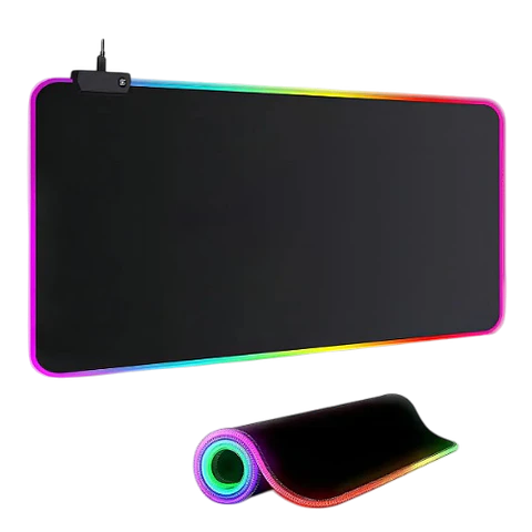Pad mouse con luces RGB