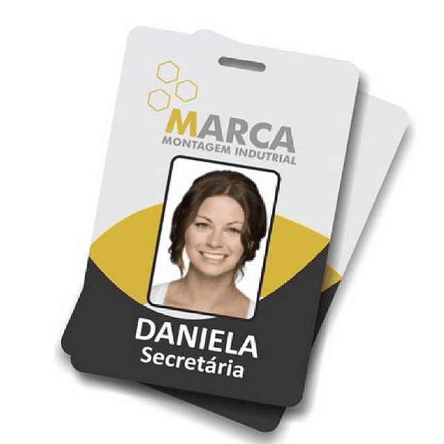 Passe PVC Identificações personalizada com sua logo 