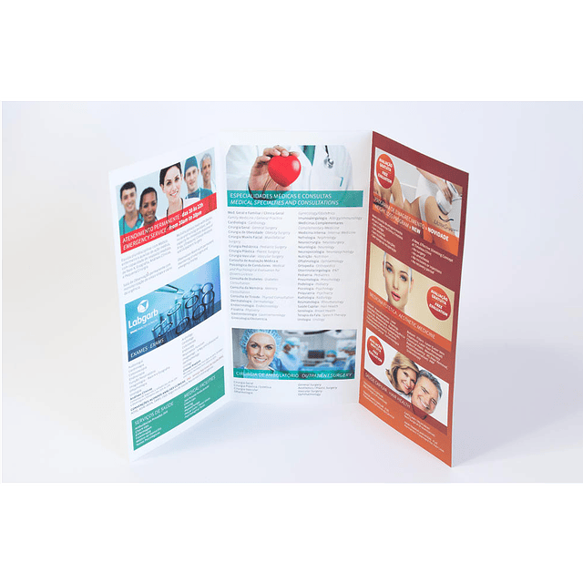 Desdobravel - Flayes A5 impressão personalizada com sua logo 
