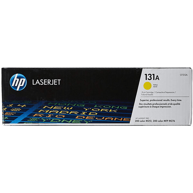 HP toner 131A B276 amarelo laserjet original CF210A 