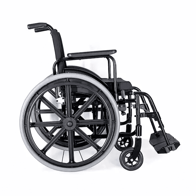 Cadeira de roda em aluminio confort plus 