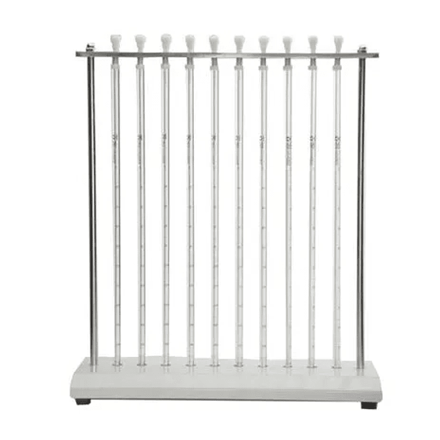 Suporte de vs com tubos pipetas wastergreen para ensaio hematológico 