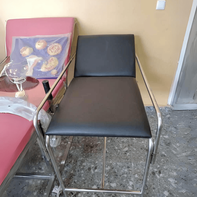 Marquesa de observação base preta para procedimentos médicos e terapêuticos 