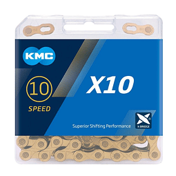 CADENA KMC X10 10 V GOLD