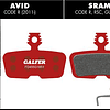 Pastillas Galfer para Sram Code