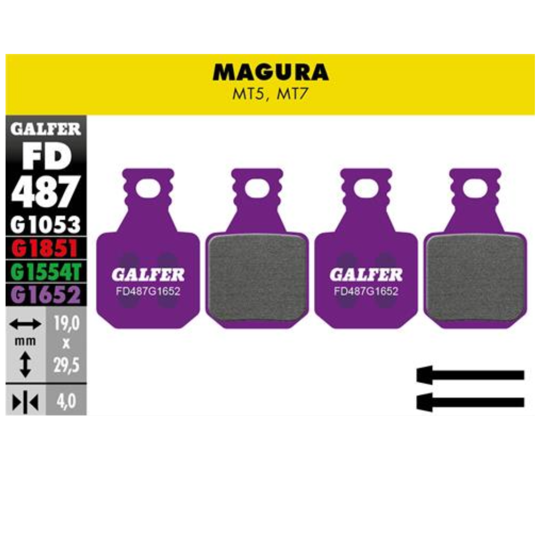 Pastillas Galfer Magura 4 pistones
