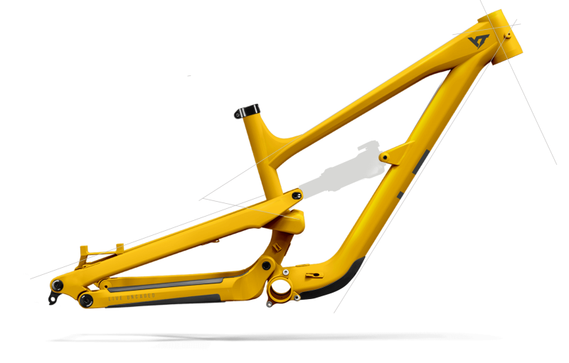 Cuadro Jeffsy Primus AL 26" Yellow
